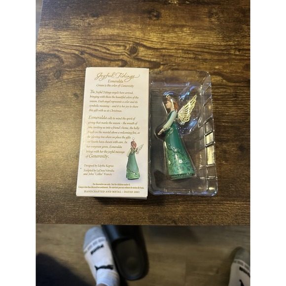 Hallmark Other - Vintage 2005 Hallmark Keepsake Joyful Tidings Esmeralda Angel Christmas Ornament